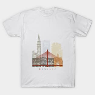 Badajoz skyline poster T-Shirt